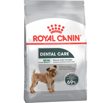 Royal Canin Mini Dental Care (Мини Дентал) Корм для собак с повышенной чувствительностью зубов, 1кг
